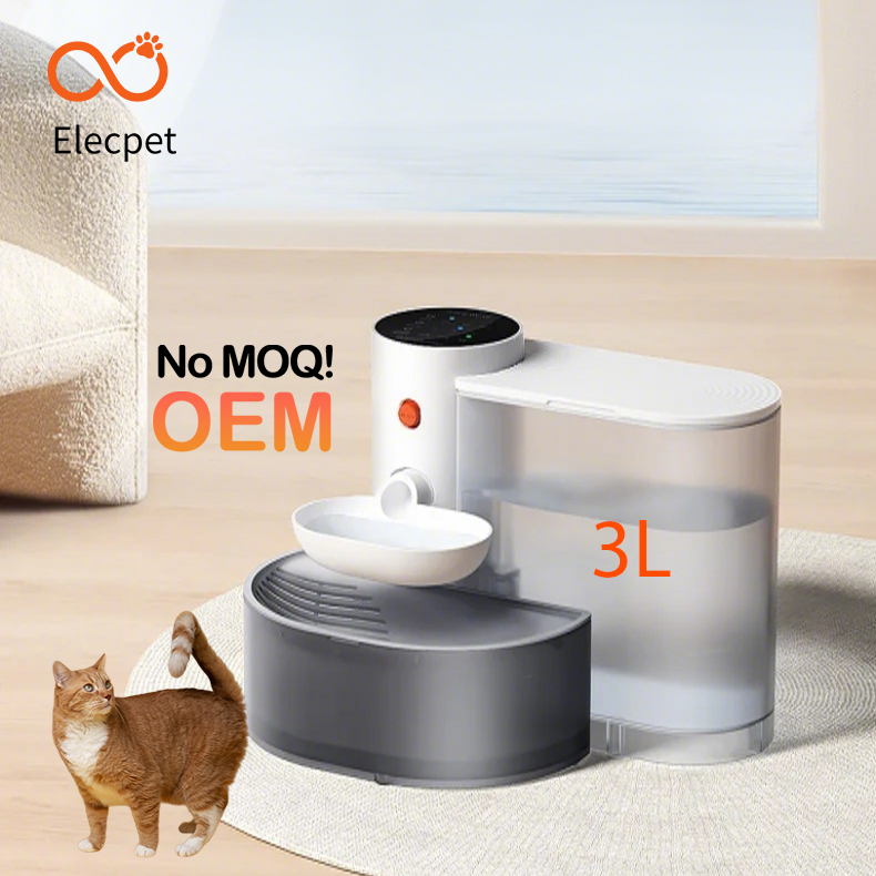 2-in-1 Pet Feeder and Water Dispenser