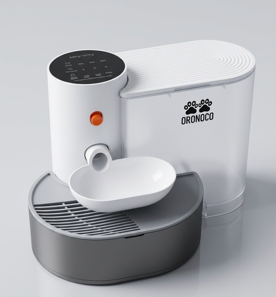Fountain automatic fresh water voor cats | waterdispenser | wireless | no filter | 2000mAh | white - Image 3