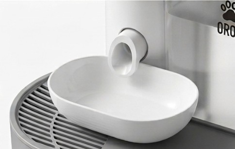 Fountain automatic fresh water voor cats | waterdispenser | wireless | no filter | 2000mAh | white - Image 4